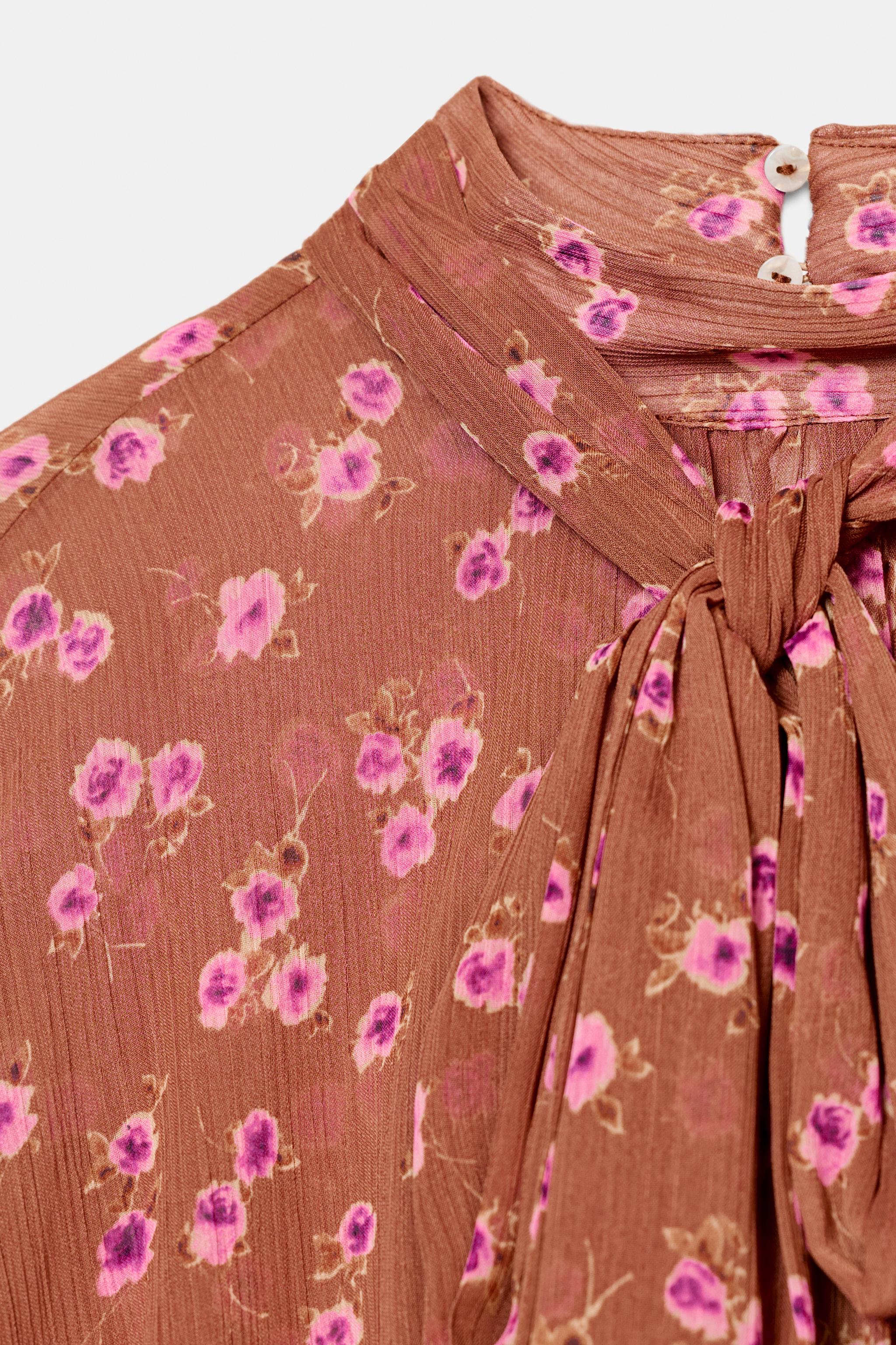 BOW PRINT SHIRT